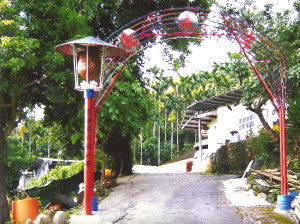 相思燈與夜隧道燈光