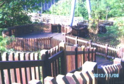 曾文水庫欄沙霸木柵步道